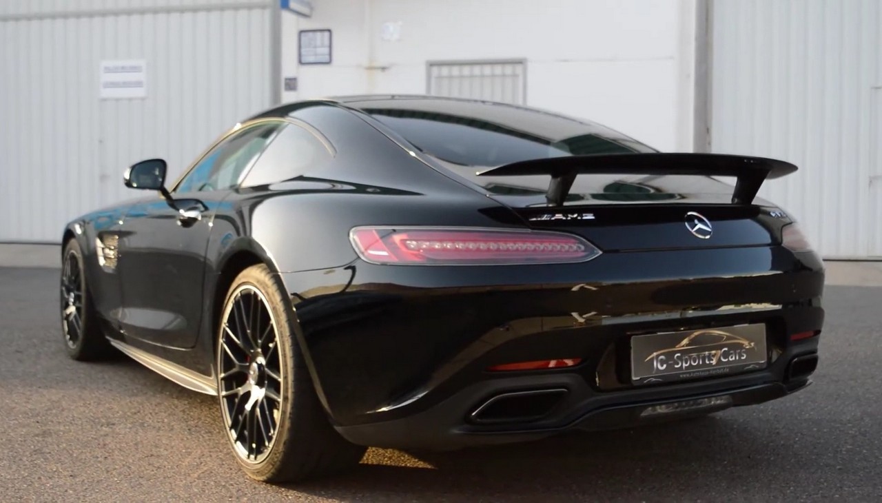 prueba estatica Mercedes-AMG GT S Edition 1