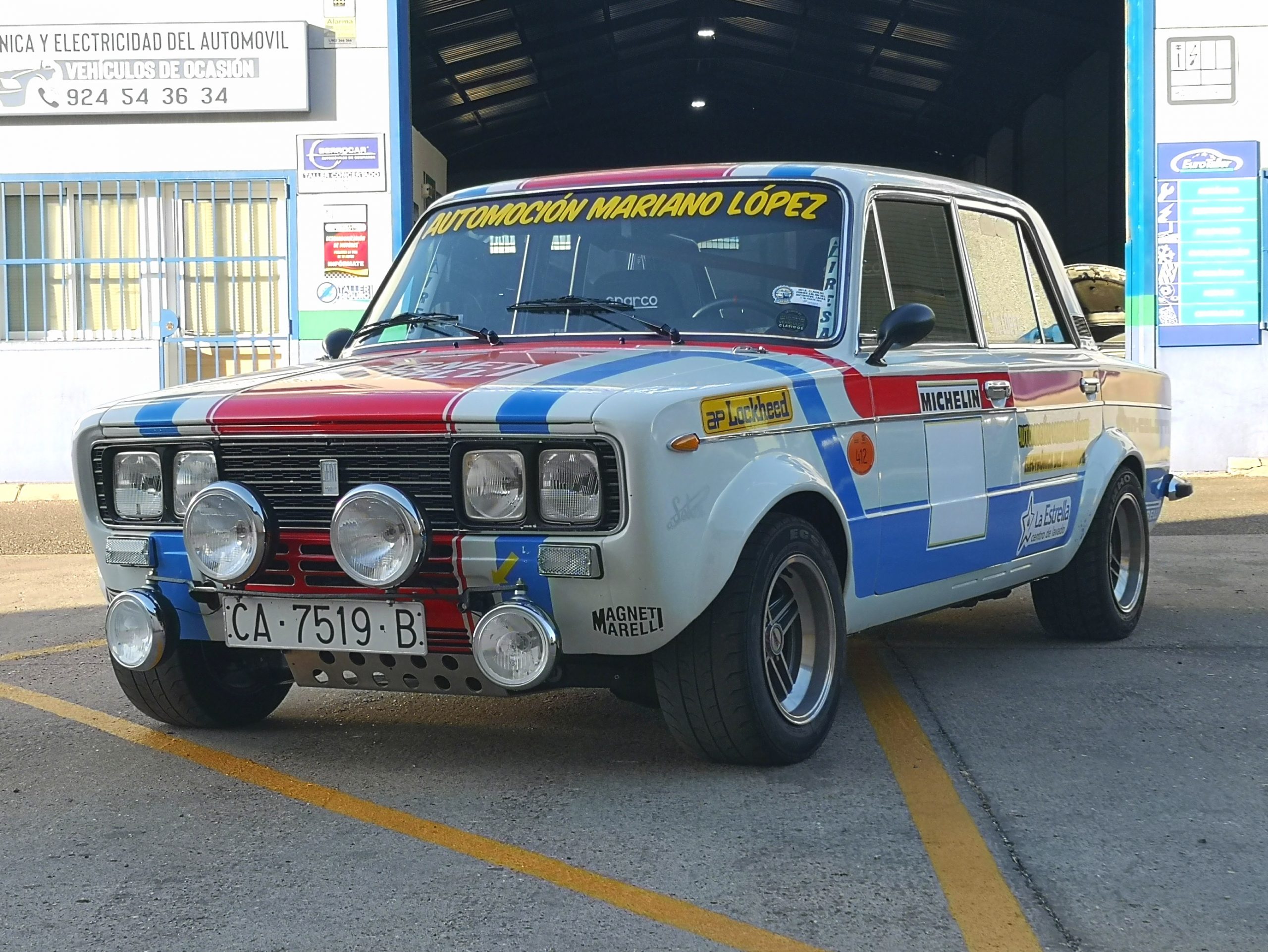 Prueba Seat 1430 rally